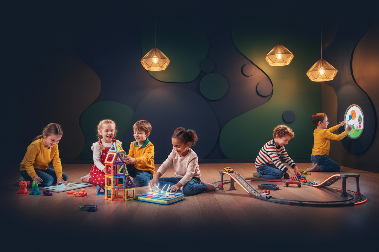 Kids Playing with Trending Toys